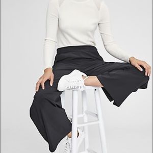 Athleta Gramercy wide leg pant black size 6